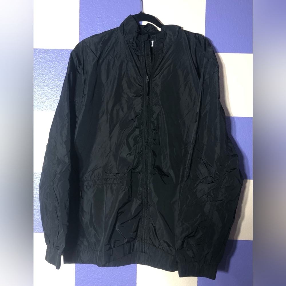 NEW Rains Track Jacket in Black - Picture 3 of 15
